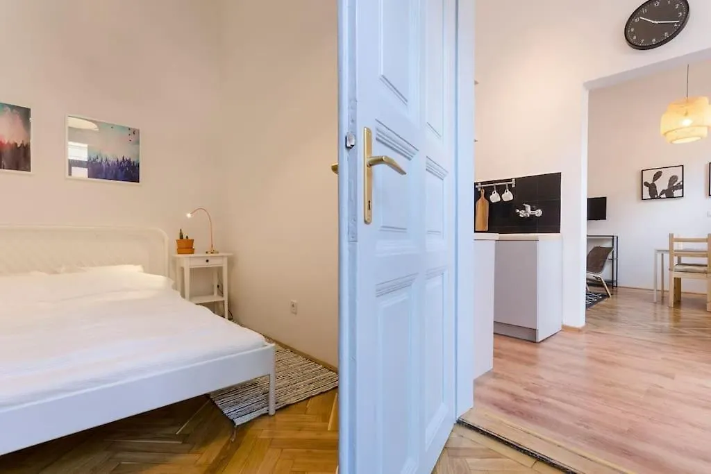 Cozy Studio Apartment In Famous Street Budapešť 0*,